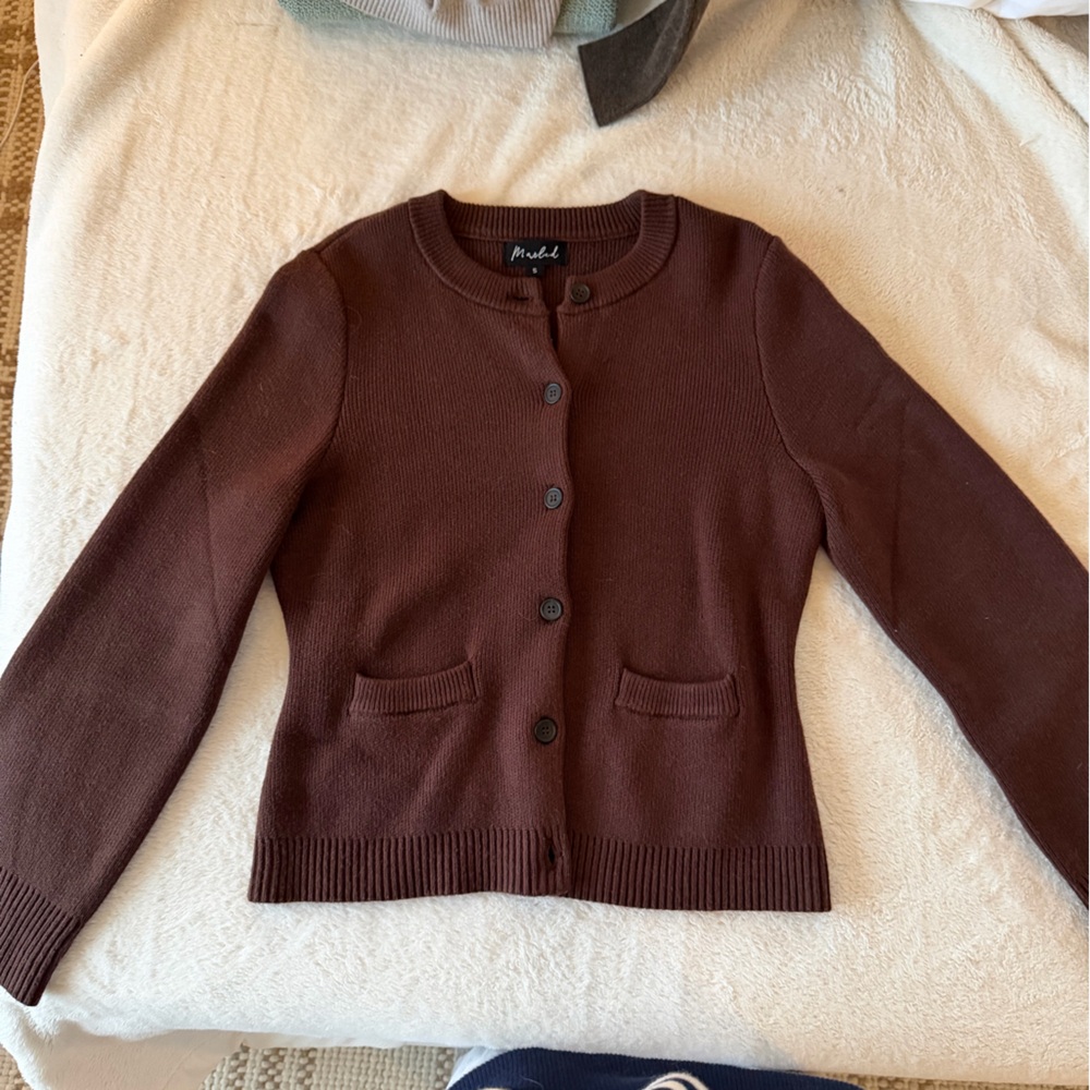 Womens Brown cardigan